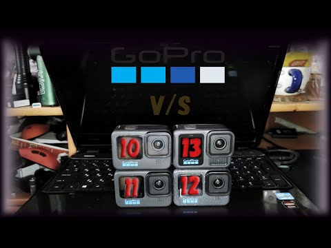 Видео: GoPro 10 11 12 13 Большое Сравнение