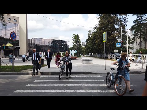 Видео: Прогулки по Новосибирску в 4K Академгородк, НГУ, общежитие, ул. Ильича