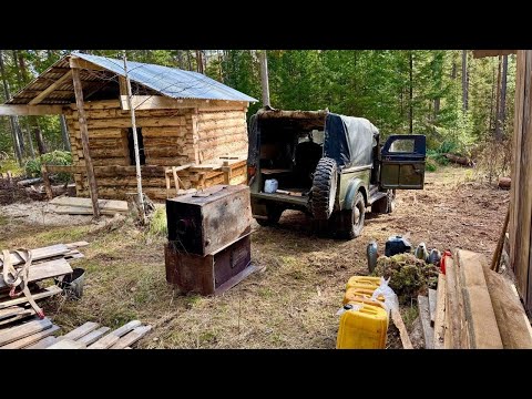 Видео: ГОТОВИМ УГОДЬЯ К ПРОМЫСЛУ. ПЕРЕПРАВА ГАЗ-69 ЧЕРЕЗ р. БИРЮСА.