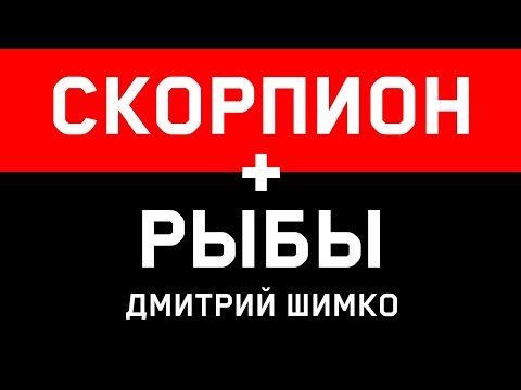 Видео: РЫБЫ+СКОРПИОН - Совместимость - Астротиполог Дмитрий Шимко