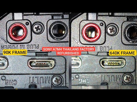 Видео: Подробно сравниваю a7m4 refurbished с одного завода. Регион Ap2