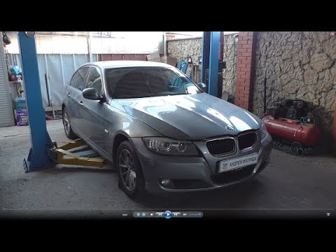 Видео: Сечет коллектор замена прокладок выпускного коллектора на BMW 318i E90 N46N БМВ 318 2,0 2011