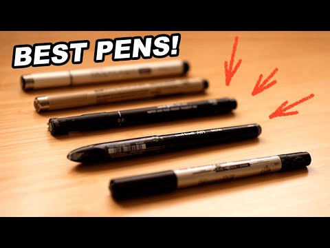 Видео: Мои самые любимые ручки! (Издание Artist)