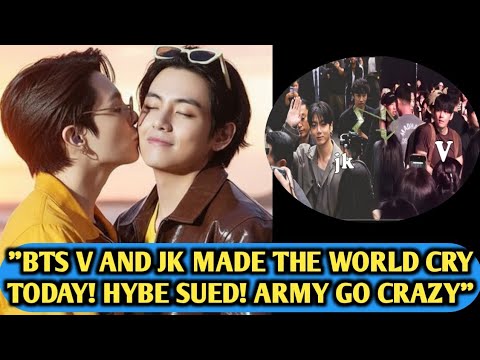 Видео: "Невероятно"😯 Чонгук и Тэхён сегодня заставили мир плакать, HYBE подали в суд! АРМИ сходят с ума.
