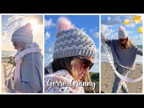 Видео: Как связать шапку Granny: Легкий урок