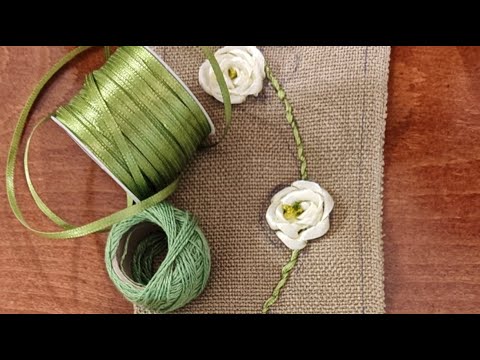 Видео: Alla Chait Handmade. Рукоделие в прямом эфире! Вышивка Лентами