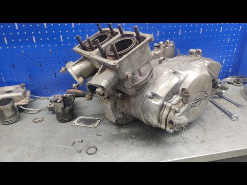 Видео: Иж юпитер 5-03 водянка восстановление part 2 (двигатель)