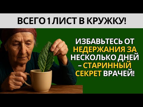 Видео: ВАШЕ ТЕЛО БУДЕТ ЛЁГКИМ ВСЮ ЗИМУ! СЕКРЕТ БАБУШКИ, КАК ЕСТЕСТВЕННО ИЗБАВИТЬСЯ ОТ НЕДЕРЖАНИЯ