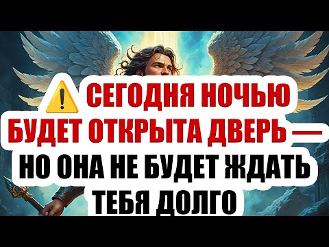 Видео: ⚠️ СЕГОДНЯ НОЧЬЮ! ЕСЛИ ТЫ ПРОПУСТИШЬ ЭТО СООБЩЕНИЕ — ОТКРОЕТСЯ ДРУГОЙ ПУТЬ, НО НЕ БОЖИЙ...