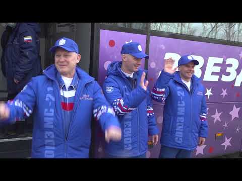 Видео: Экипаж МКС-67 отправился в космический полет
