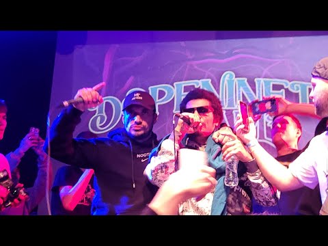 Видео: Выход Паши Техника и Максима Синицына в 4k. Kunteynir - Лошок (Live, Москва, Aglomerat, 30.09.2023)