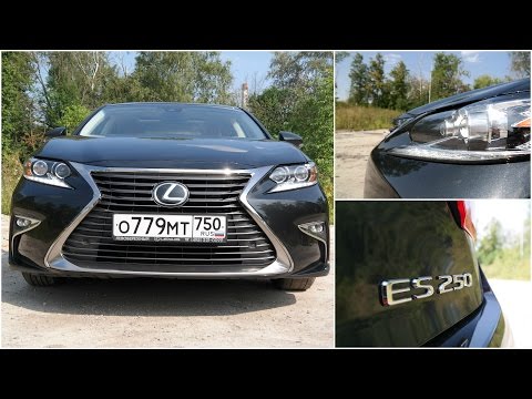 Видео: Lexus ES - движение с комментариями (60p)