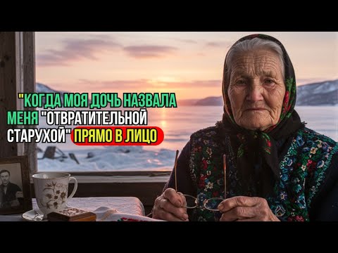 Видео: Реальная история этой бабушки : Когда моя дочь назвала меня «отвратительной старухой» прямо в лицо.