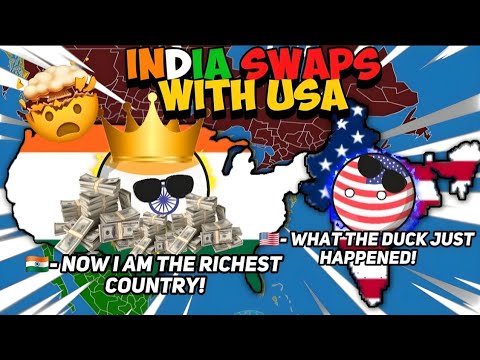 Видео: [ЧТО, ЕСЛИ ИНДИЯ И США ПОМЕНЯЛИСЬ МЕСТАМИ?] 🤯🔥 || [КЛИМАТИЧЕСКИЙ ХАОС + ГЛОБАЛЬНЫЙ СДВИГ] ☠️ || #...