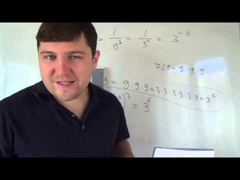 Видео: Алгебра 8 класс. 16 октября. Отрицательная степень #2