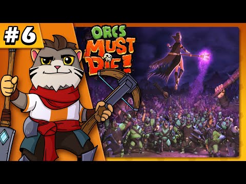 Видео: Вот кто управляет орками - Orcs Must Die #6 - Прохождение