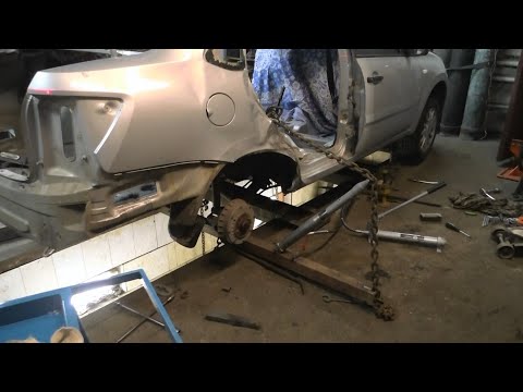 Видео: ЛАДА ГРАНТА перевертыш ч.3  задницу свернуло на бок.