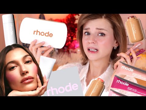 Видео: RHODE - КОСМЕТИКА от ХЕЙЛИ БИБЕР! ПОЧЕМУ МНЕ НЕ ПОНРАВИЛОСЬ?