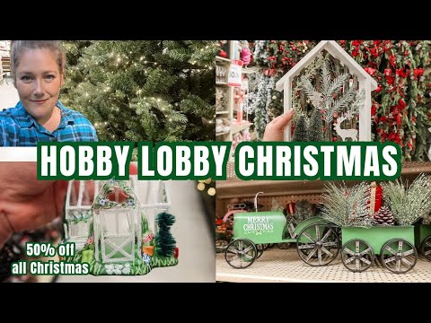 Видео: РОЖДЕСТВЕНСКИЙ ДЕКОР ДЛЯ ХОББИ-ЛОББИ 2025 ГОДА: КУПИ С МНОЙ | СКИДКА 50%