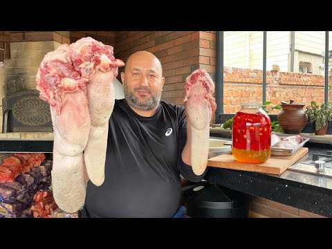 Видео: Шашлык от BIG CHEFA из Бычьих Языков. Рецепт стоит записать !