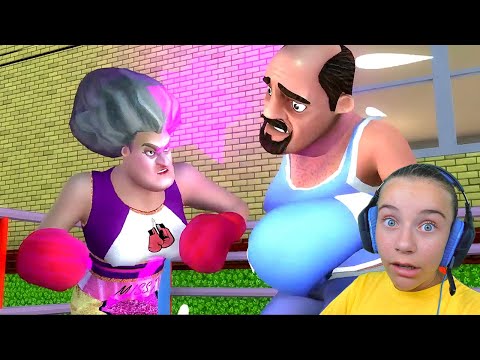 Видео: МИСС ТИ СТАЛА БОКСЕРОМ Злая Учительница Scary Teacher 3D