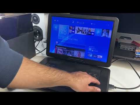 Видео: 16-дюймовый портативный DVD-плеер с HDMI-входом — БУДЕТ ЛИ ОН ВОСПРОИЗВОДИТЬ PS4/Xbox через HDMI?