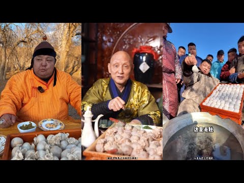 Видео: Монгольский энке готовит монгольскую еду на природе! Коллекция 15 #кемпинг #кулинария #монголия