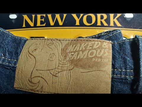 Видео: АМЕРИКАНСКИЕ ДЖИНСЫ NAKED & FAMOUS / ЯПОНСКИЙ ДЕНИМ / NAKED & FAMOUS JEANS