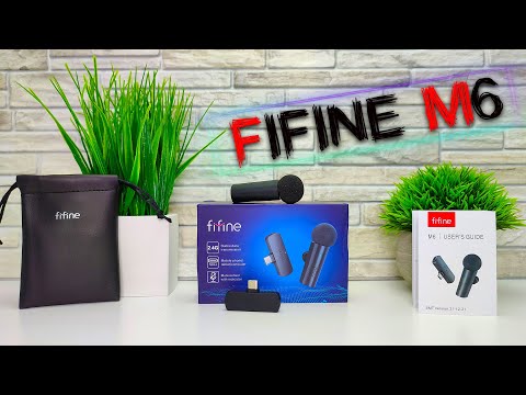 Видео: ПРОКАЧАЛ запись Звука на Смартфоне! FIFINE M6 - Обзор и Тесты Беспроводного микрофона !