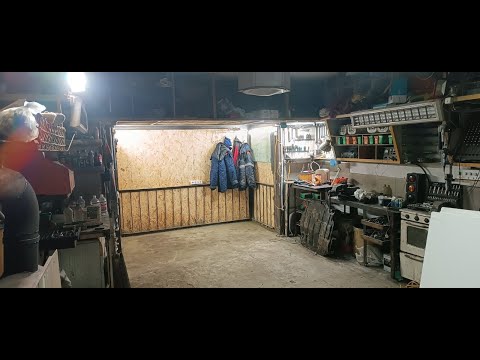 Видео: Небольшая перестройка гаража. Делаем гараж на 2 машины