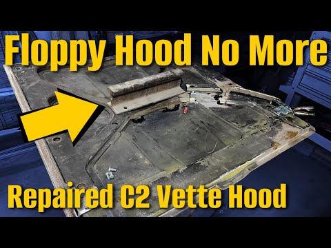 Видео: Как отремонтировать шов крепления капота к обшивке автомобиля Corvette 1963-67 годов. Сращивание ...