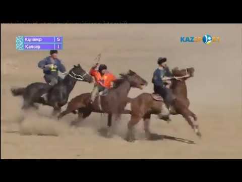 Видео: Көкпар. Құлагер (Шымкент) - Қайсар (Қызылорда). Ересектер. Кокпар. Кызылорда 2016