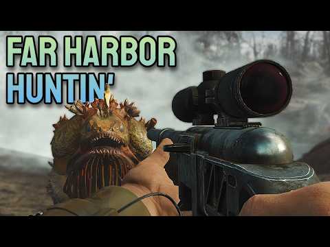 Видео: Выживание в Fallout 4, но я становлюсь охотником в Фар-Харборе