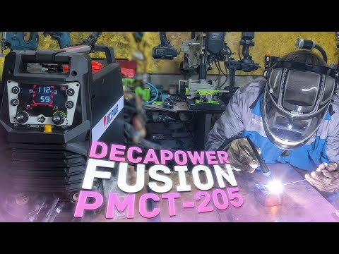 Видео: DECAPOWER FUSION PMCT-205 сварочный аппарат 6в1 с плазморезом и сваркой алюминия с пульсом.