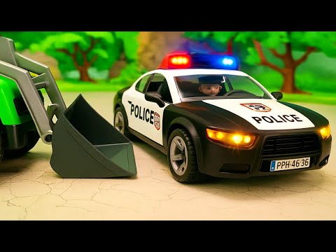 Видео: Полицейская Машинка и Приключения: Спасаем Город! 🚨 Мультик для Детей