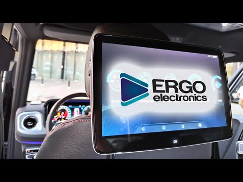 Видео: Недорогой навесной монитор на подголовник Ergo ER10UA (Android)