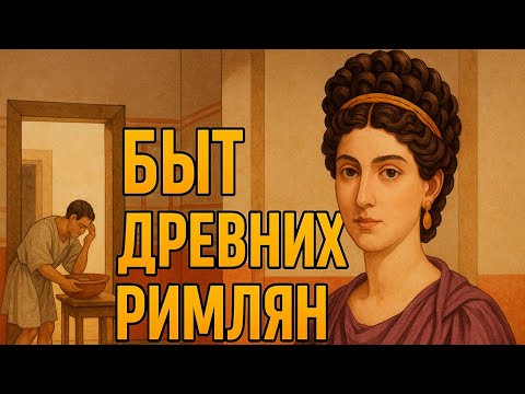 Видео: Быт Древних Римлян | Как Жили Обычные Люди в Древнем Риме