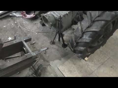 Видео: Трактор на две части. Минитрактор из мотоблока.