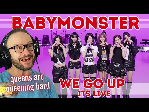 Видео: Королевы продолжают быть королевами!! BABYMONSTER - группа «WE GO UP» вживую [это живое выступлен...