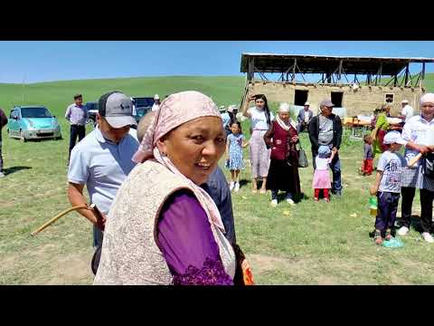 Видео: Орунбек атанын арбагына арналган аш беруу аземи...Кыз-Кол айылы...