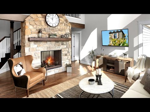 Видео: 50 идей для современной гостиной в фермерском доме