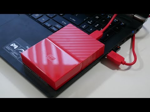 Видео: Внешний диск Western Digital My Passport (2 TB) / Арстайл /