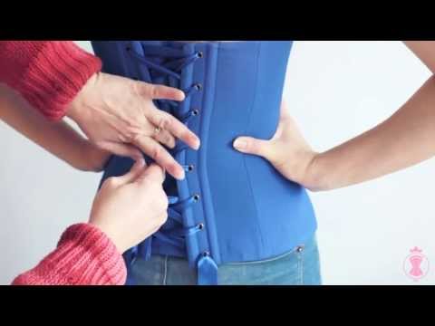 Видео: Как правильно зашнуровать корсет