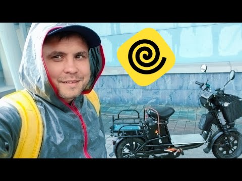 Видео: Яндекс еда могëт💵👍 Велокурьер с аллергией на грëбаный пух🤧