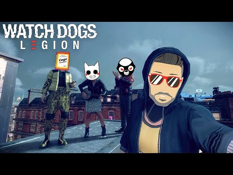 Видео: ВЗЛАМЫВАЕМ ЛОНДОН ПО СЕТИ С ДРУЗЬЯМИ! ЛУЧШАЯ КОМАНДА В WATCH DOGS LEGION ONLINE