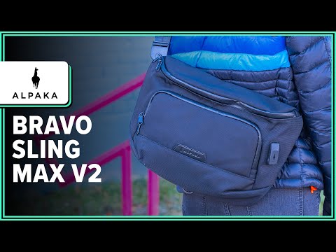 Видео: Обзор ALPAKA Bravo Sling Max V2 (2 недели использования)