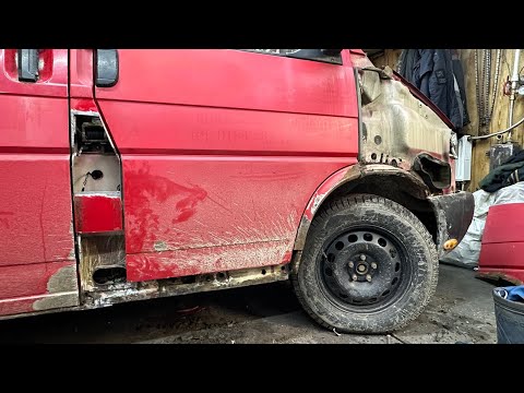 Видео: Переварка гнилого VW Transporter T4 Ч.1