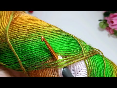 Видео: Этот 3D-узор для вязания крючком поразит Вас воображение! | Красочный и текстурированный дизайн