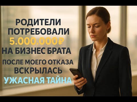 Видео: Она 10 лет содержала семью, а потом один звонок матери раскрыл страшную правду о предательстве