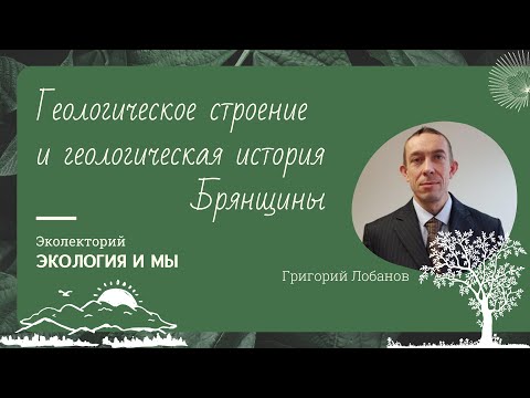 Видео: Лекция Г.В. Лобанова «Геологическое строение и геологическая история Брянщины»